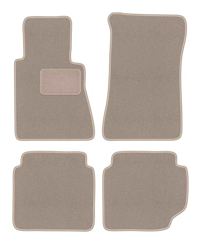 Tapis de voiture Mercedes W116S berline 1972-1980 tapis auto beige velours