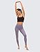 CRZ YOGA Adjustable Longline Sports Bra for Women - V Back Wireless Workout Padded Yoga Camisole Cropped Tank Tops Arctic Plum Medium