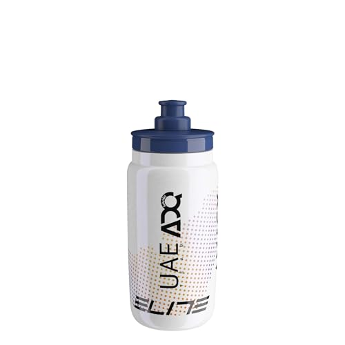ELITE FLY TEAM 2026 Bidón de Ciclismo – UAE Team ADQ Edición Oficial – Bidón Ciclismo Ultraligero 550 ml