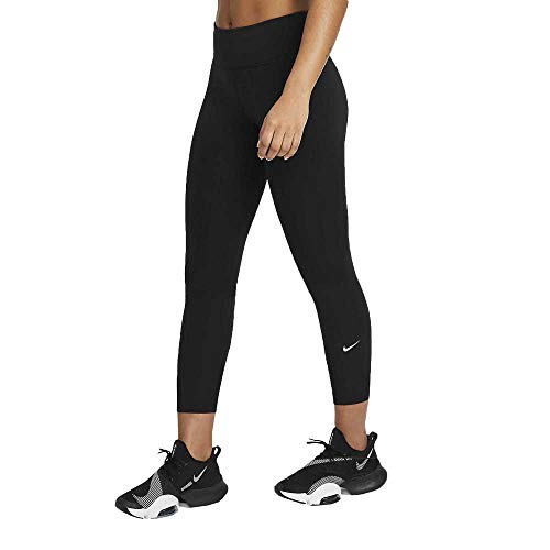 Nike Damen One Tights, Black/White, L