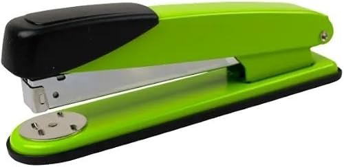 Genmes Full Strip Metal Stapler, Lime