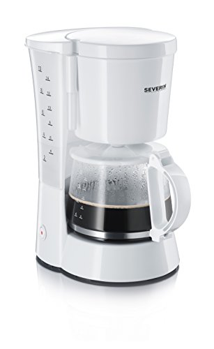 SEVERIN Filterkaffeemaschine mit Glaskanne, Kaffeemaschine für bis zu 10 Tassen je Kanne, für...