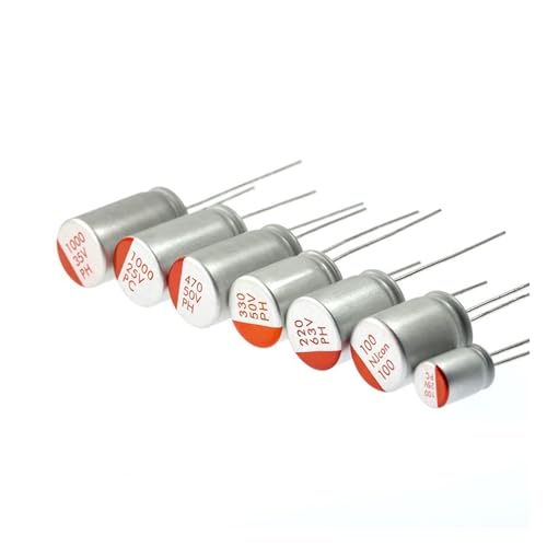 Condensateur solide polymère 50V 2200uF à faible ESR pour matériel audio