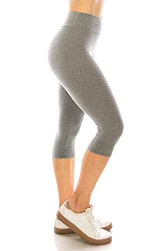 Image of Leggings Depot High Waisted Leggings for Women Buttery Smooth & Soft Women's Solid Yoga - Reg, Plus, 1X3X, 3X5X