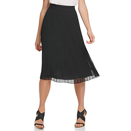 DKNY SPORTSWEAR Women's Missy Dressy Pleated Maxi Skirt