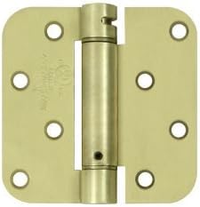 Deltana DSH4R54BM Single Action Steel 4-Inch x 4-Inch x 5/8-Inch Spring Hinge by Top Notch Distributors, Inc. (Home Improvement)