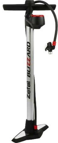 Zefal (zefa-ru) Blizzard Floor Pump English, Rice, 仏式 Bulb, Silver