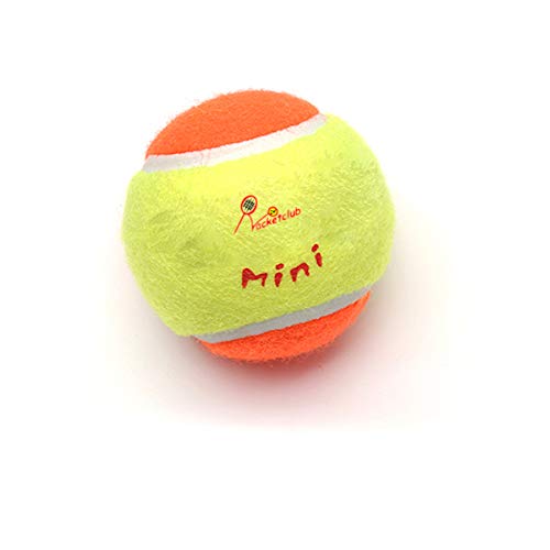 Balles de tennis orange Racketclub pour enfants, lot de 120 balles anti-frustration