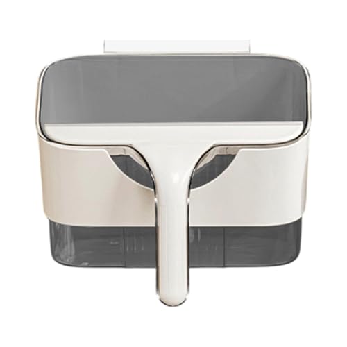 Cubo de basura para puerta de armario de cocina, contenedor de compost para puerta de armario, cubo de basura de cocina pequeño montable | Cubo para compost en el armario para mostrador sobre la