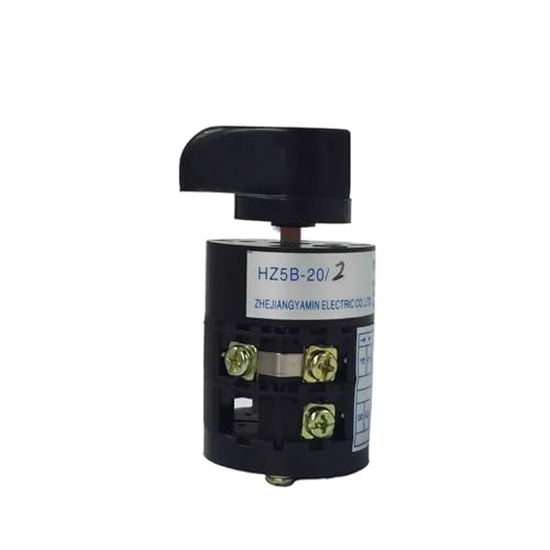 Sélecteur de changement HZ5B-20/2 commutateur rotatif de moteur électrique 20A