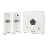 Swann Wireless Home Doorway Kit alert Security Alarm, White (SWADS-ALARMS-GL)