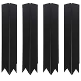 Benmachu 4 Pack 90°Connector Clips, 10" Corner Clips Height Cor-Ten Metal Stakes for 6 & 8 inch Tall