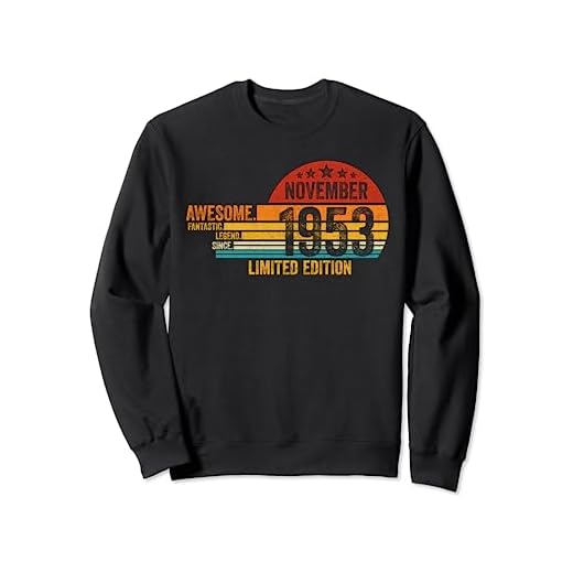 Regalo De Cumpleaños, Impresionante Desde Noviembre 1953 Sudadera