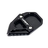 Foot Side Stand Extension Pad Motorcycle Kickstand Foot Side Stand Extension Pad Support Plate Enlarge Stand for BM&W RNINET R NINET Rnine T R Nine T 2017-2023