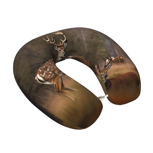 Almohada de soporte para cuello de poliéster negro miniatura 2