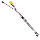 HAWK'S WORK Brushless ESC, Super Light & Small Size 20A Electric Speed Controller for Multi-Rotor Drone RC Airplane (Pre-soldered + BEC) (1 PCS)