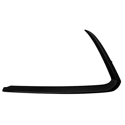 2016-2018 Mazda Cx9 Front Driver Side Lower Bumper Cover Molding; Textured Black; Made Of Abs Plastic Partslink MA1046102
