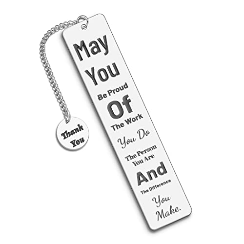 Thank You Gifts Bookmarks For Women Men, Boss Gifts Idea From Coworker, Colleague Going Away Farewell Gifts, Teacher Employee Appreciation Gifts, Office Goodbye Retirement Gifts For Male Female #TOP12