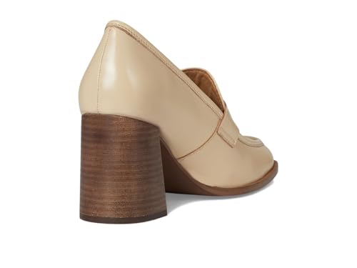 Seychelles Women's Run The World Leather Loafer Heel, Ivory, 10 by Seychelles - Used condition - Image 5