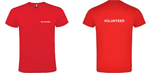 Camiseta de voluntariado Vsafety para eventos comunitarios y coordinacion al aire libre