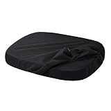 tierlando® Quick-Cover Sammy Basic Matratzenschoner für Hundebett und Hundematratze aus Polyester – rechteckiger, waschbarer Spannbettlakenbezug Größe: 100x90cm/115x80cm/120x70cm | Farbe: 03 Schwarz