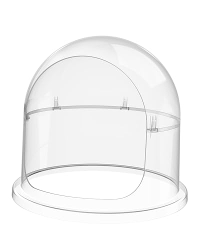 15 Inch Cotton Candy Machine Cover Transparent Acrylic Dome