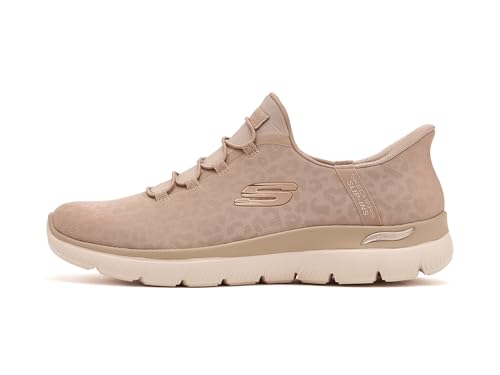Image of Skechers Women's Arch-Fit Summits Lux Leopard