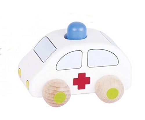 Preisvergleich Produktbild Goki Greifauto Krankenwagen mit Hupe
