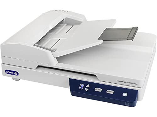 Visioneer Xerox Duplex Combo Flatbed Scanner with Automatic Document Feeder