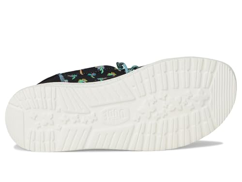 HEYDUDE Boy's Wally Funk Tropical Palm (Little Big Kid) Loafer3