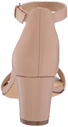 Naturalizer Womens Vera Ankle Strap Block Heel Dress Sandal ,Opal Beige Leather,10N #TOP2