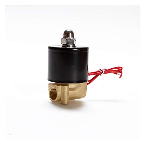 Électrovanne électrique eau-air 1/2 pouce 12V DC laiton - 4