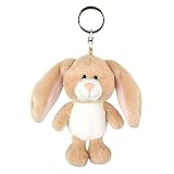 【NICI】 キーリング BB タレミミウサギ 10㎝ ビーンバッグ ぬいぐるみ ミニサイズ キーホルダー