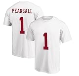 Ricky Pearsall San Francisco #1 Football Shirt Jersey (US, Alpha, Large, White)