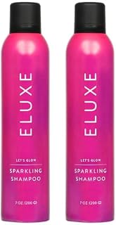 ELUXE Sparkling Scalp Shampoo for Thicker, Fuller Hair, Hair Damage Repair – Carbonic Acid Shampoo for Frizzy or Damaged Hair (Pack of 2, 14 oz.)