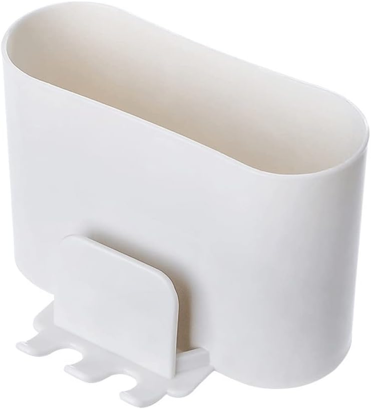 Punch-Free Toothbrush Holder Bathroom Wall Hanging Storage Box Toothbrush Rack Bathroom Supplies