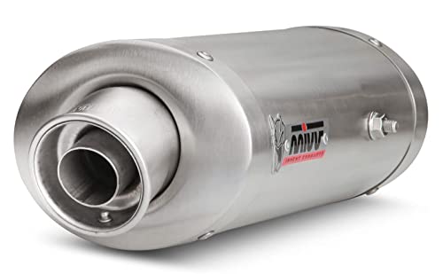 2 Anni di garanzia MIVV scarico oval inox compatibile con honda cbr 1000 rr 2006 2007
