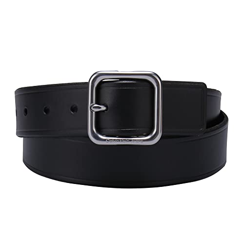 Calvin Klein Women's Square Buckle Classic Fashion Belt for Jeans, Trousers and Dresses