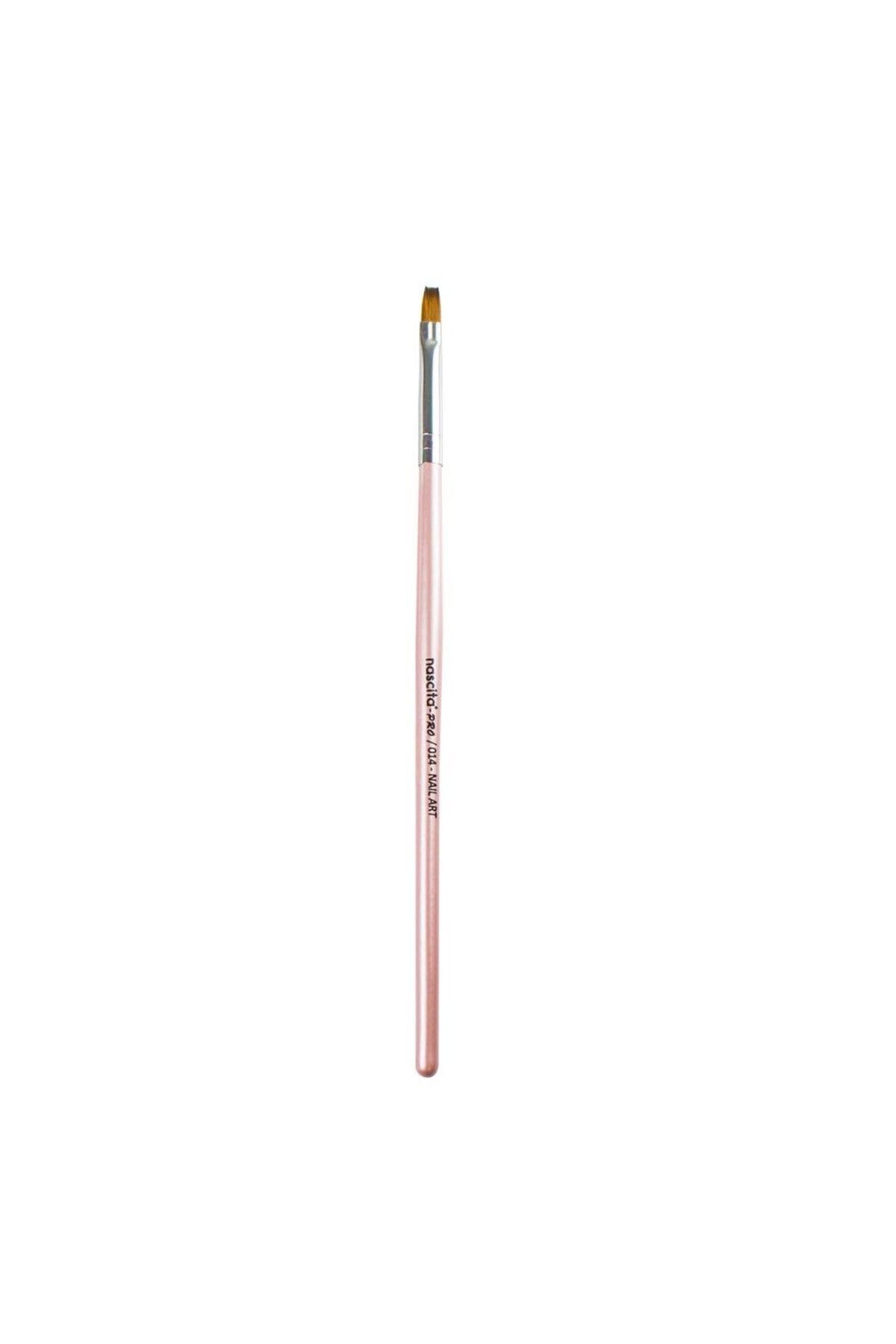 Nascita 9 mm Düz Yapılı NailArt Tırnak Fırçası - 14