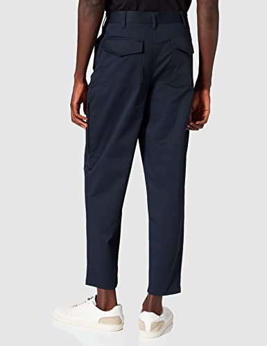 Armani Exchange Men's Patched Stitching Trouser Pants4