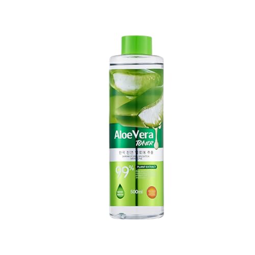 Tónico Facial Aloe Vera 500ml, Agua Facial AloeVeraHidratante, Tónico Aloe VeraCalmante Piel, TónicoVeraPiel Seca, TónicoAloe Vera Natural Puro, Agua Refrescante AloeVera Suave