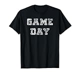 Game Day Football T Shirt Men Women Kids Retro Graphic Tee T-Shirt