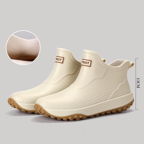 Botas de lluvia para hombre ligeras con ajuste cómodo y diseño impermeable 4