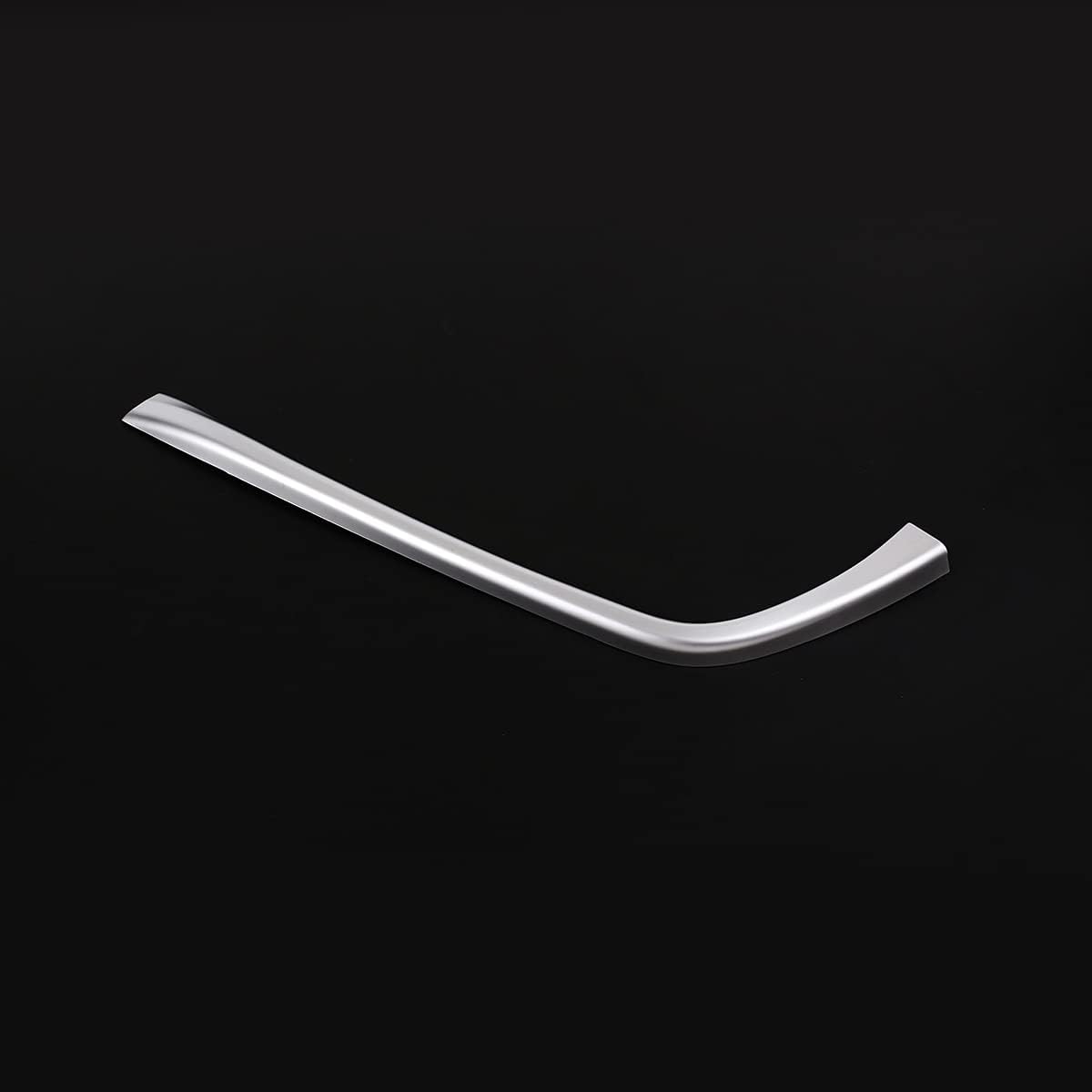 YIWANG 100% Real Carbon Fiber Car Gear Shift L Shape Strips Trim for BMW 3 4 Series GT F30 F32 F33 F362013-2019 Left Hand Drive (Silver)