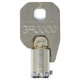 Tubular Replacement Key for Greenwald Industries GR0981