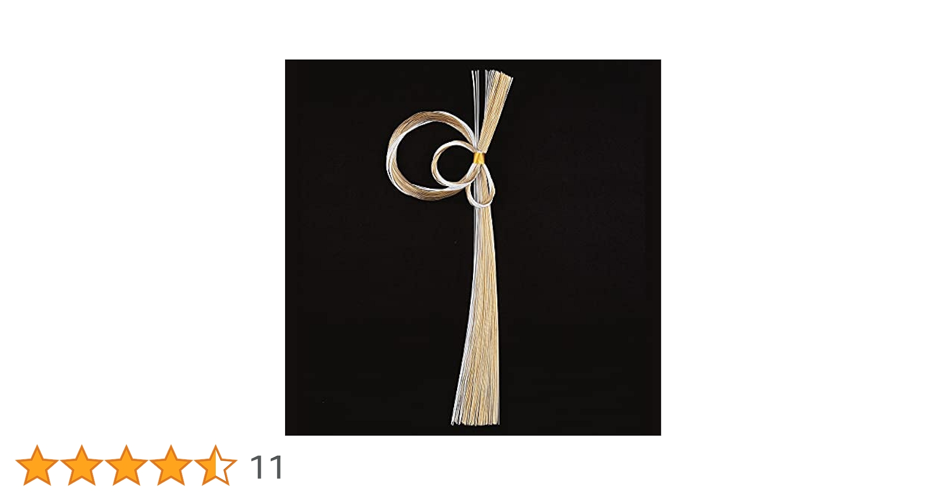 Amazon.co.jp: 東京堂 夢眩水引飾り シロキン L50×W18cm