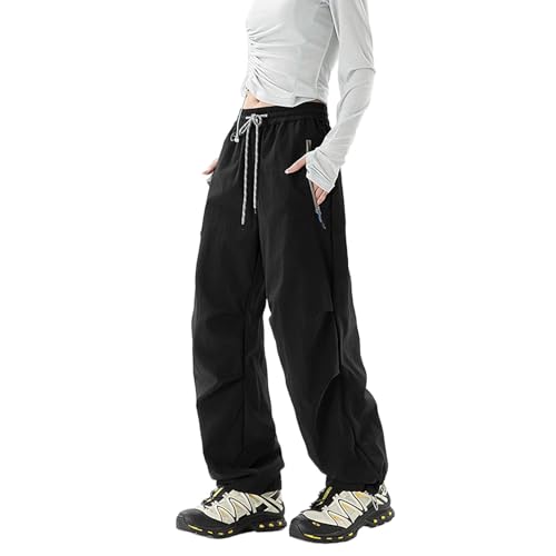 Pantalon cargo femme randonnée ample résistant pour voyages et outdoor
