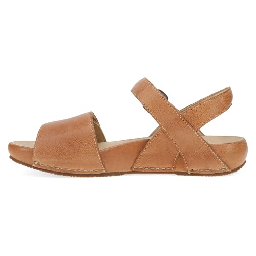 Image of Dansko Tinsley Women's Luxe Leather Adjustable Sandals - Minimalist Platform, Multi-Strap Sandal with Cushioned Footbed, Breathable Leather Socklining & Durable Rubber Outsole