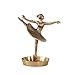 Produktbild WING Ballerina Schmuckständer Metall Schmuckständer Schmuck Aufbewahrung Schmuckkasten mit tablett für Ketten, Ohrringen, Ringen, Uhren Armbändern, Kupfer