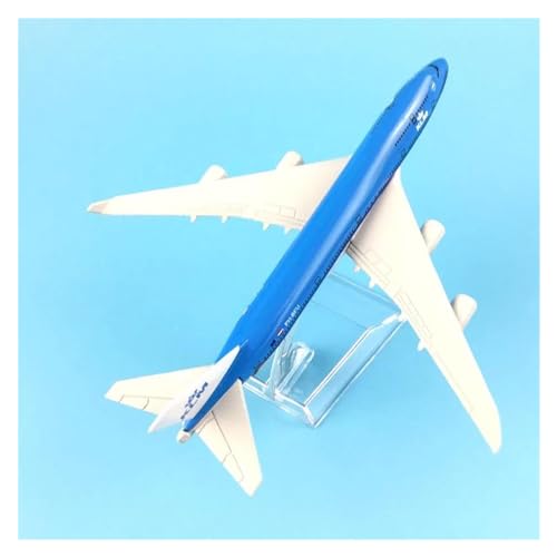 Avión clásico vintage Boeing 747 de metal con detalles realistas